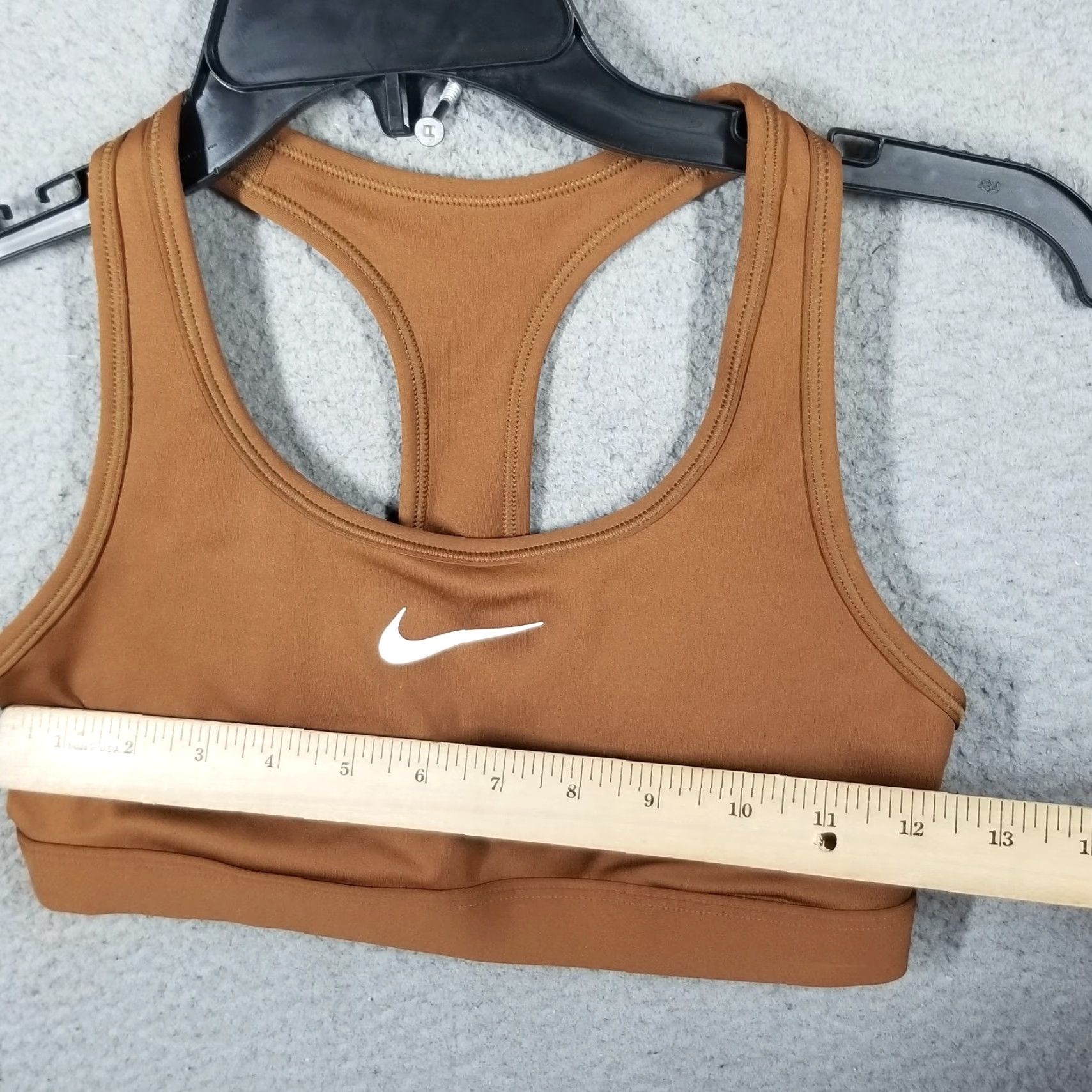 Nike Nike Dri-FIT Swoosh Sports Bra Women’s Brown Polyester Spandex Top DX6821-281 Training Athletic Dry-FIT Bra Nike Size S / US 4 / IT 40 - 5 Thumbnail