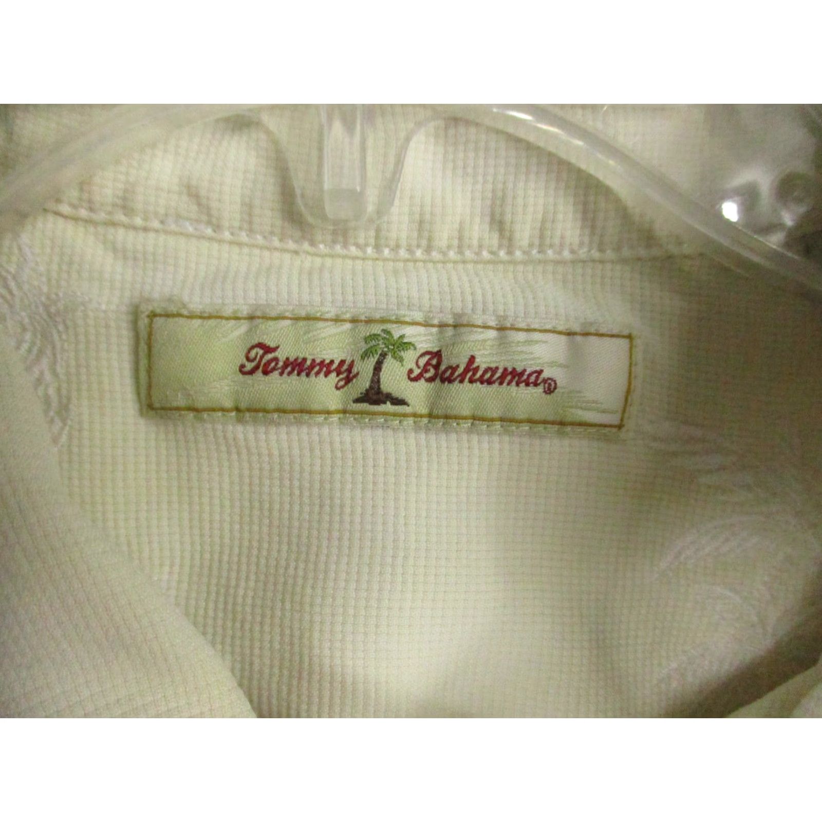 Tommy Bahama Tommy Bahama Silk Shirt XL Men's Button-Up Yellow Floral Pattern Logo Pockets Size US XL / EU 56 / 4 - 7 Thumbnail
