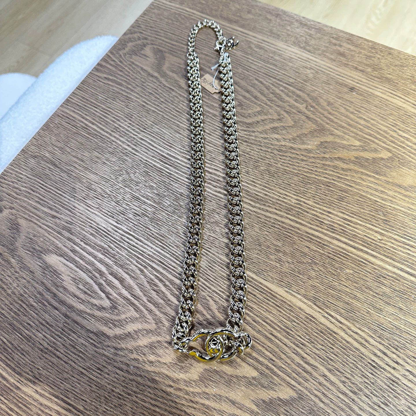 Chanel Chanel May352 Logo Necklace Size ONE SIZE - 1 Thumbnail