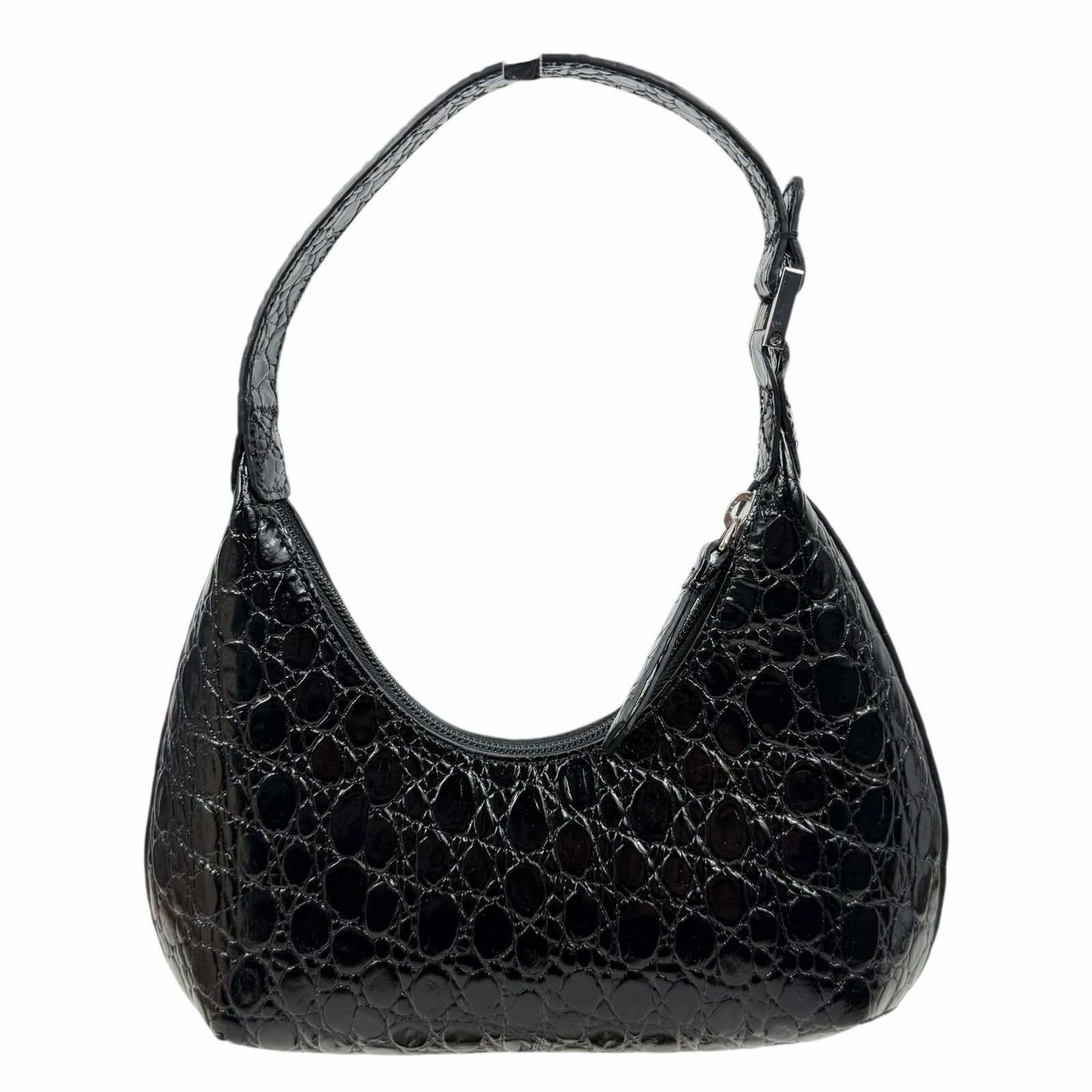 By Far By Far Baby Amber Bag Black Circular Leather Handbag Size ONE SIZE - 5 Thumbnail