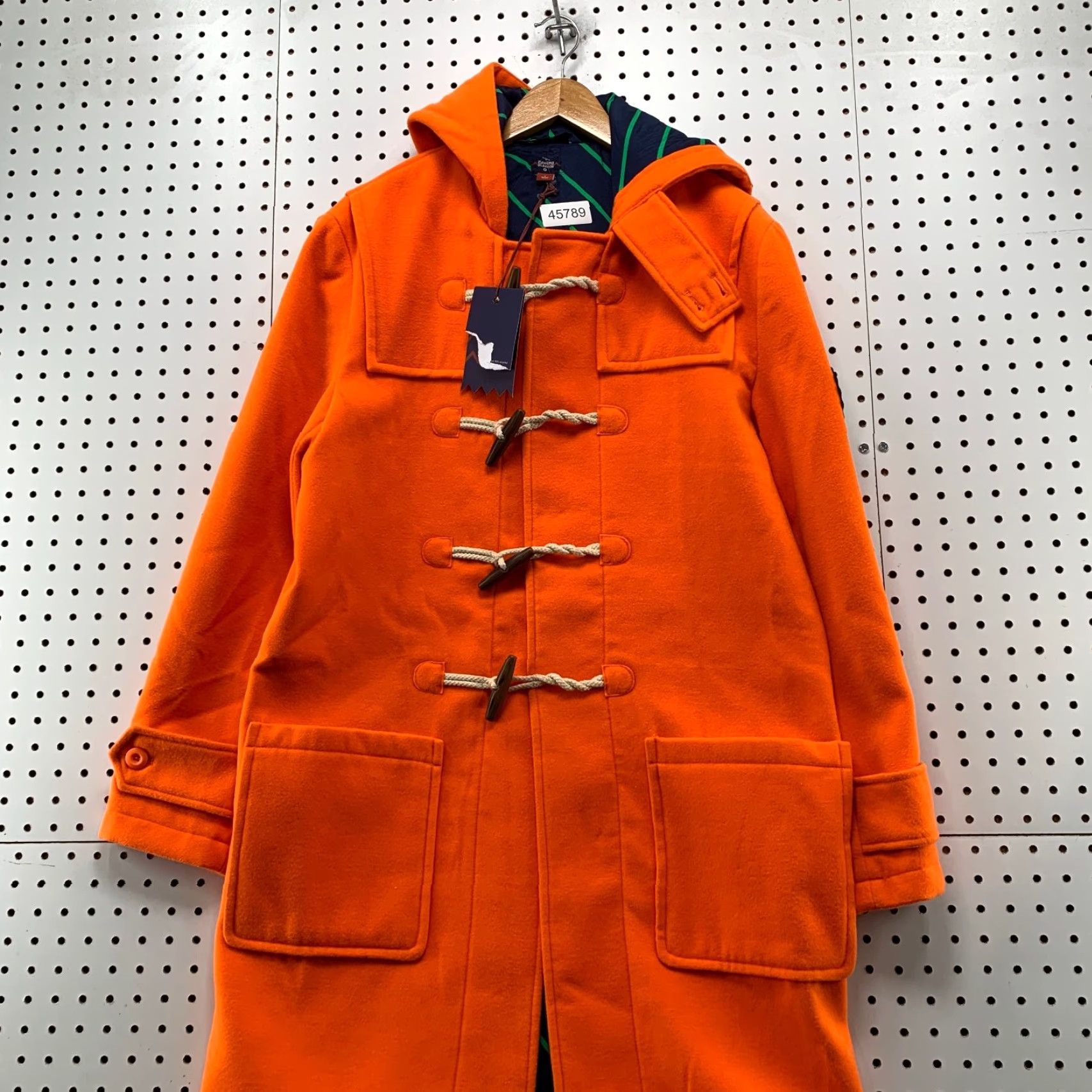 Rowing Blazers VINTAGE Rowing Blazers Overcoat Coat Duffle Toggle Orange Small Mens NWT Winter Size 36R - 5 Thumbnail