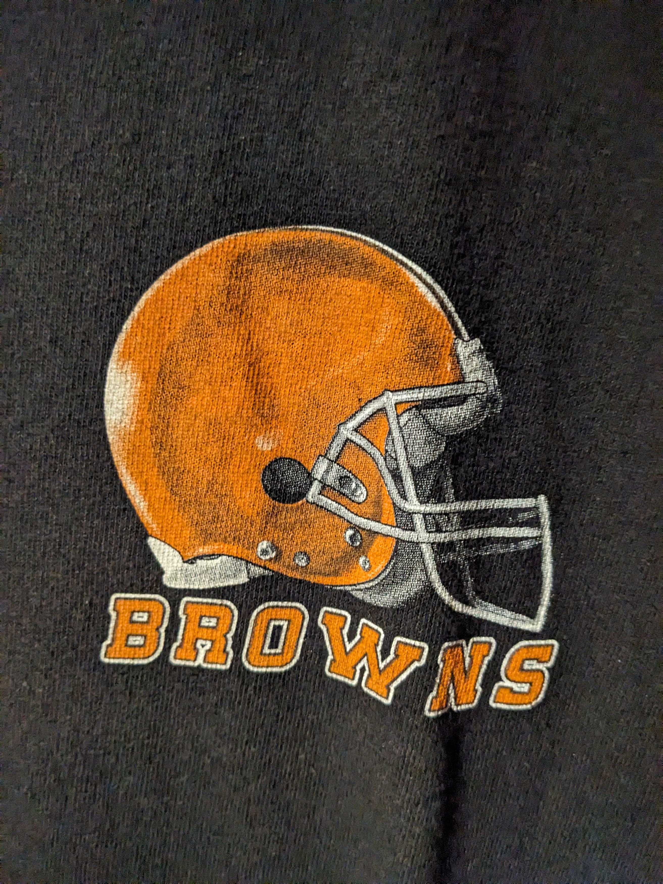 NFL Vintage Y2K Cleveland Browns NFL Football Lighting T-Shirt Size US L / EU 52-54 / 3 - 4 Thumbnail