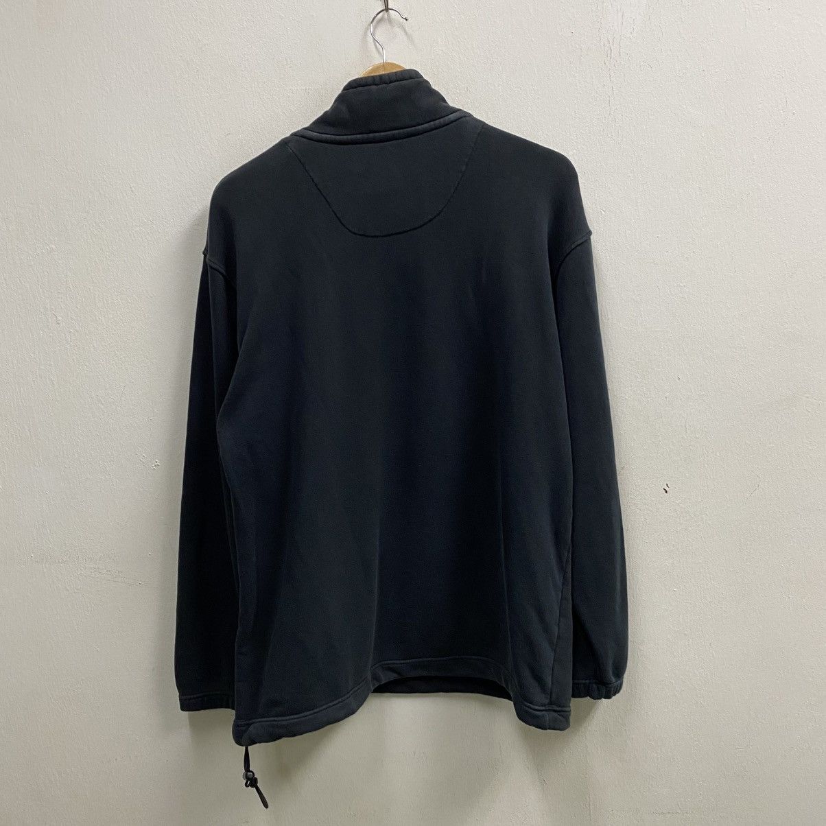 Burberry × Vintage Vintage Burberrys Of London Big Logo Centre Half Zipper Size US L / EU 52-54 / 3 - 2 Thumbnail
