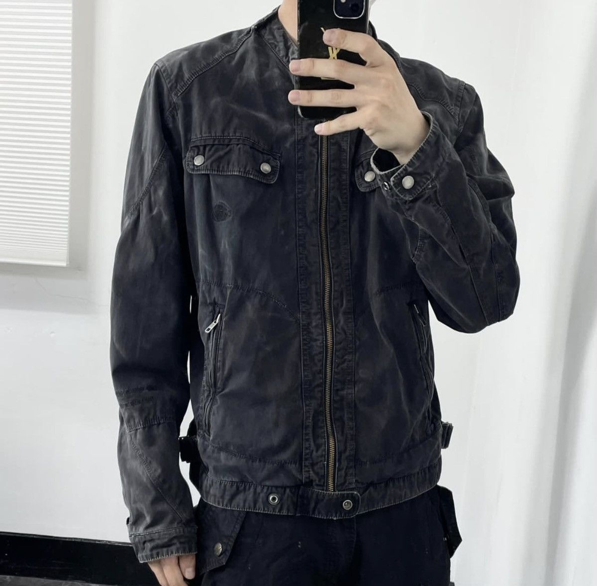 Diesel DIESEL JACKET BLACK VINTAGE Size US L / EU 52-54 / 3 - 1 Thumbnail