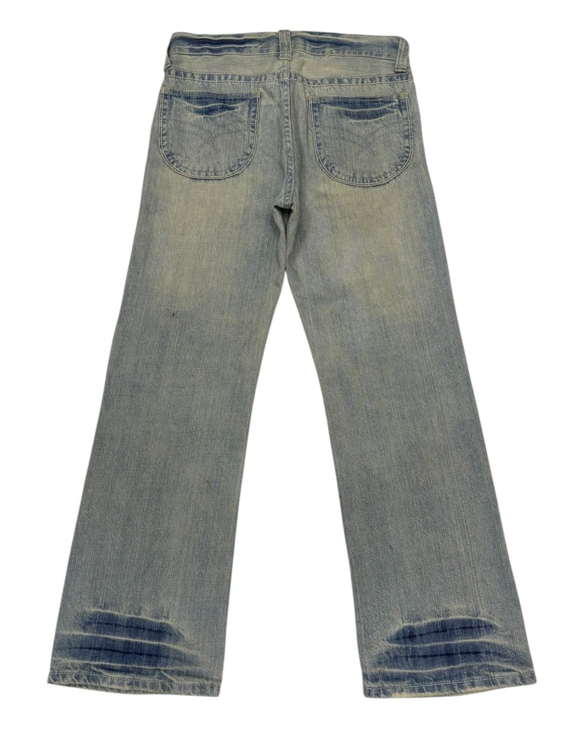 GOSTAR DE FUGA Flare Jeans Mud Wash Chouette Rusty Jeans Size US 31 - 2 Thumbnail