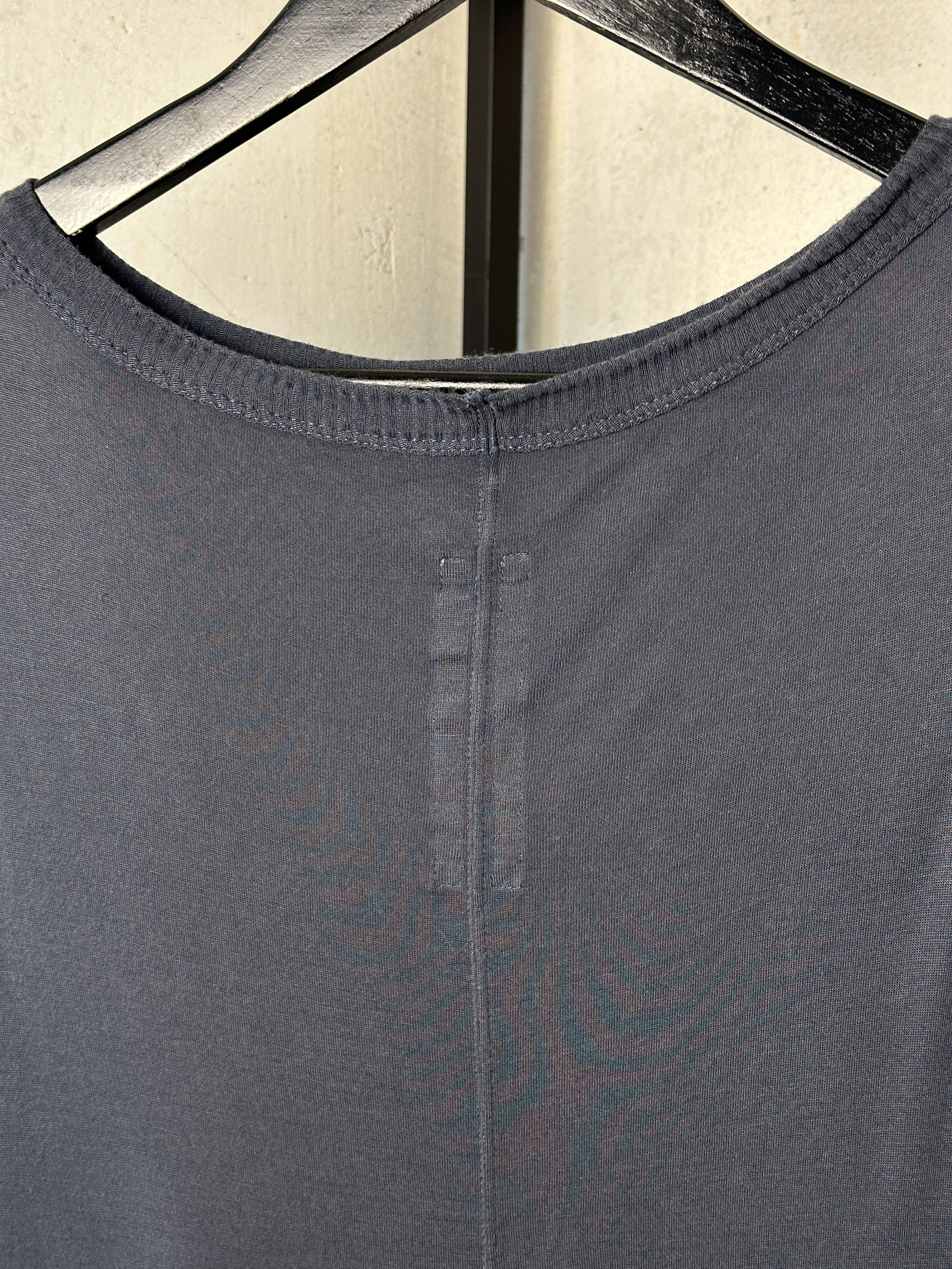 Rick Owens RICK OWENS Navy Blue VICIOUS S/S 14 T-Shirt Dress Size S / US 4 / IT 40 - 6 Thumbnail