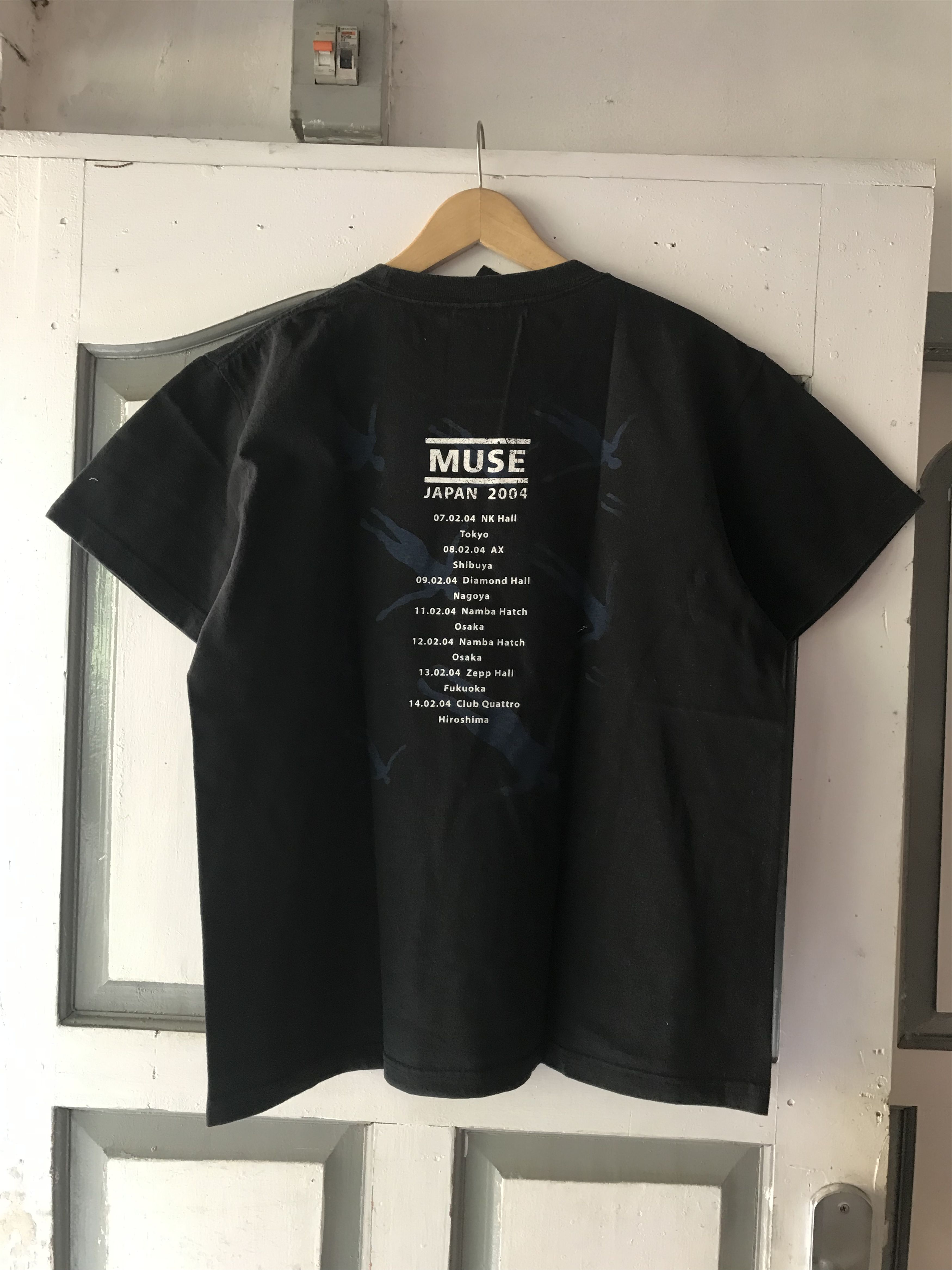Band Tees Band Tees Muse Japan Tour 2004 Size US L / EU 52-54 / 3 - 3 Thumbnail