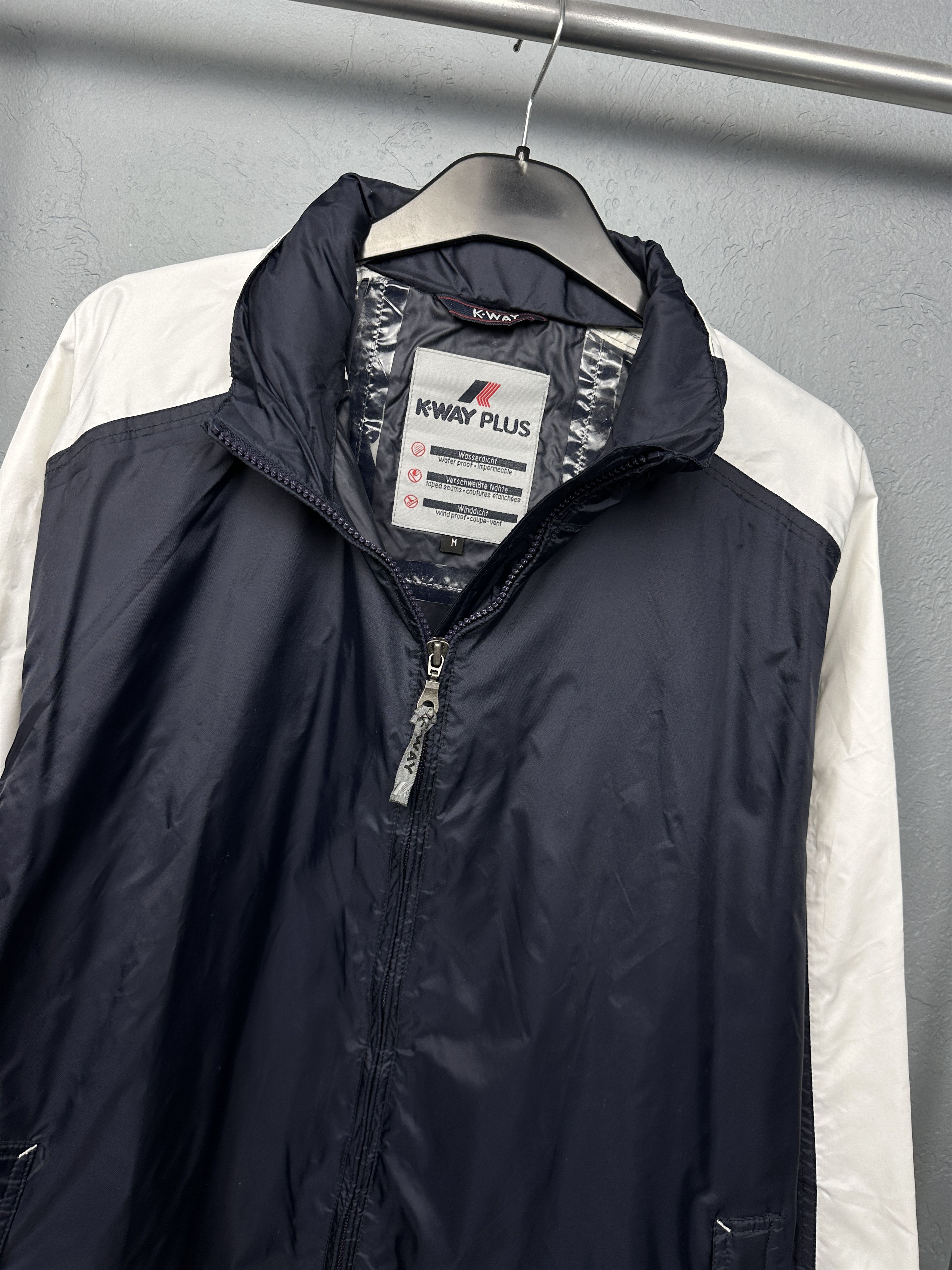 K-Way K-WAY Vintage Mens Waterproof Windproof Nylon Jacket Size US M / EU 48-50 / 2 - 2 Thumbnail