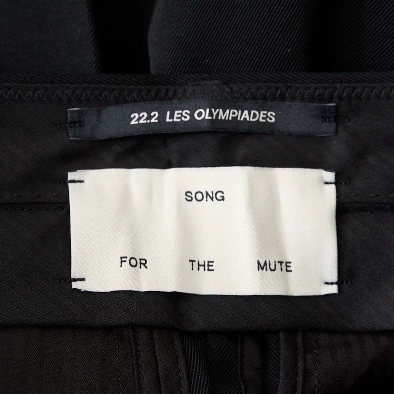 Song For The Mute Song For The Mute mirror print pleated dress pant Size 46R - 5 Thumbnail