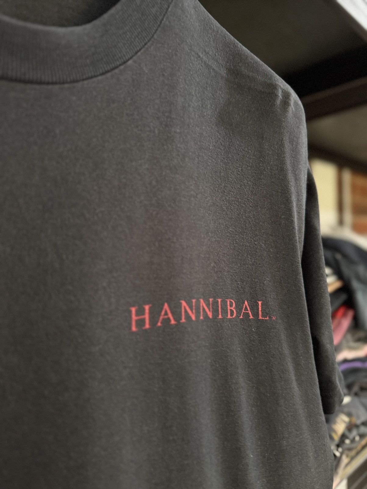 Vintage Vintage 90s Hannibal The Silence Is Broken Faded Tee Size US L / EU 52-54 / 3 - 7 Thumbnail
