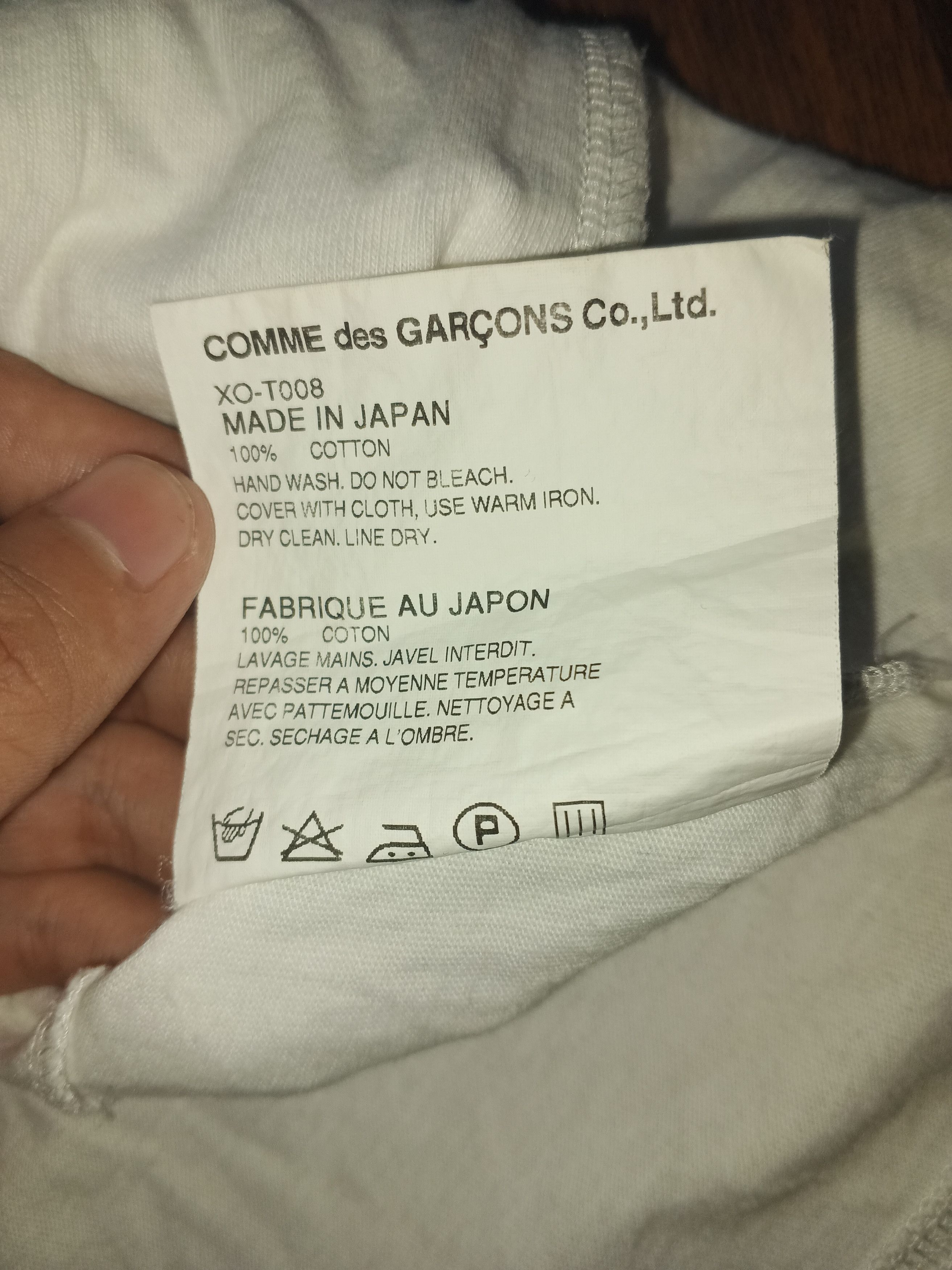 Comme des Garcons × Japanese Brand × Junya Watanabe JUNYA WATANABE COMME des GARCONS Denim Shirt Size S / US 4 / IT 40 - 5 Thumbnail