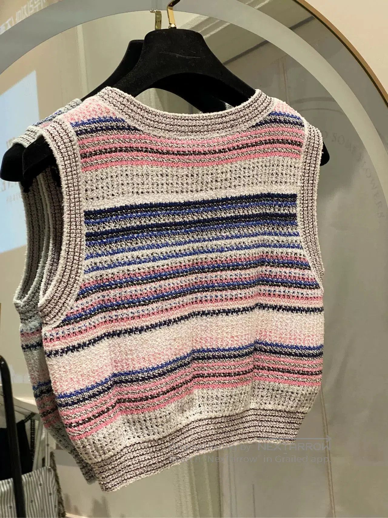 Chanel Chanel 2024 Striped Knit Vest FR36. Size US S / EU 44-46 / 1 - 4 Thumbnail