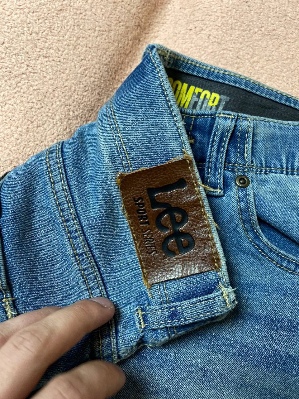Lee × Vintage RARE Distressed Vintage Y2K Baggy Dirty Jeans Size 26" / US 2 / IT 38 - 4 Thumbnail