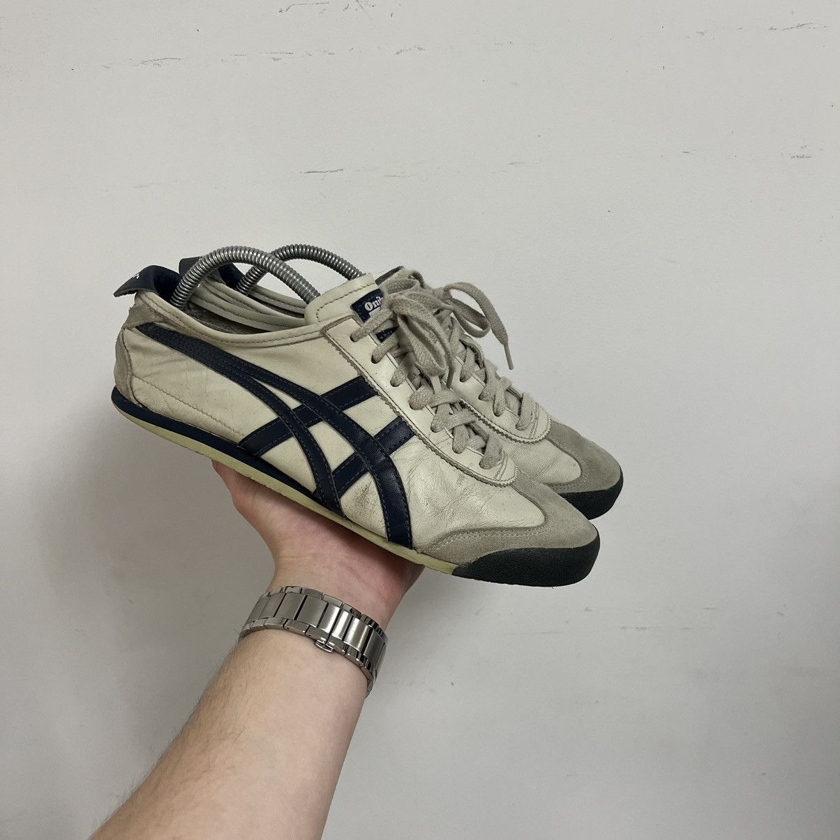 Asics Vintage ASICS Tiger Onitsuka Leather Sneakers Size US 8 / EU 41 - 2 Thumbnail