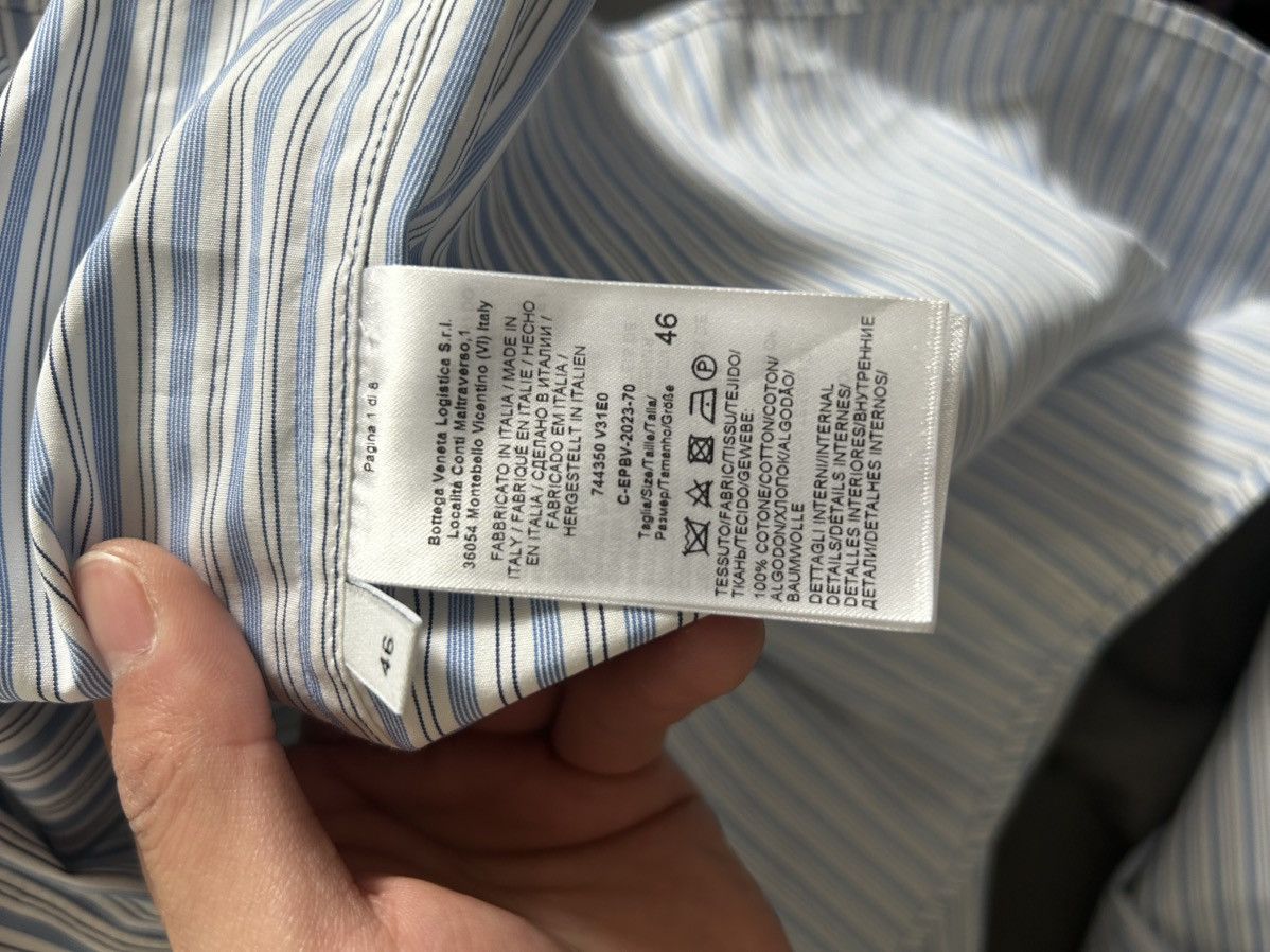 Bottega Veneta Bottega Veneta Striped Shirt Size US S / EU 44-46 / 1 - 6 Thumbnail
