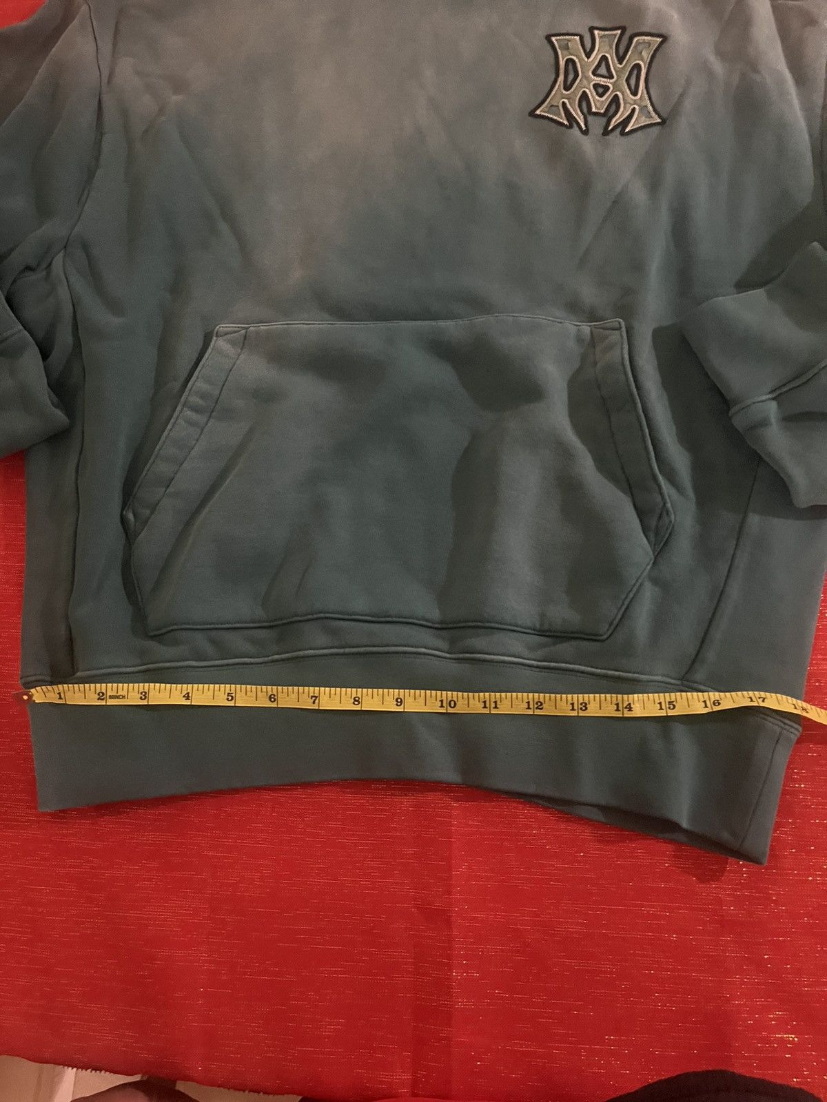 Amiri Amiri Hollywood Oversized Hoodie Sz L Size US L / EU 52-54 / 3 - 19 Thumbnail