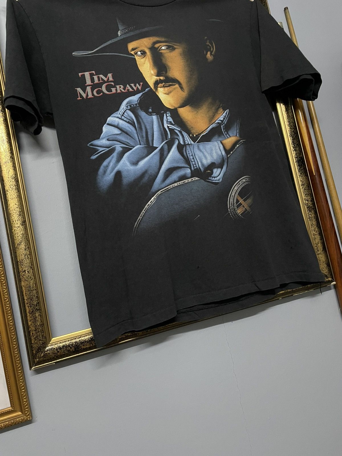 Vintage Vintage 90s Single Stitch Tim Mcgraw Dont Take The girl Tee Size US L / EU 52-54 / 3 - 6 Thumbnail