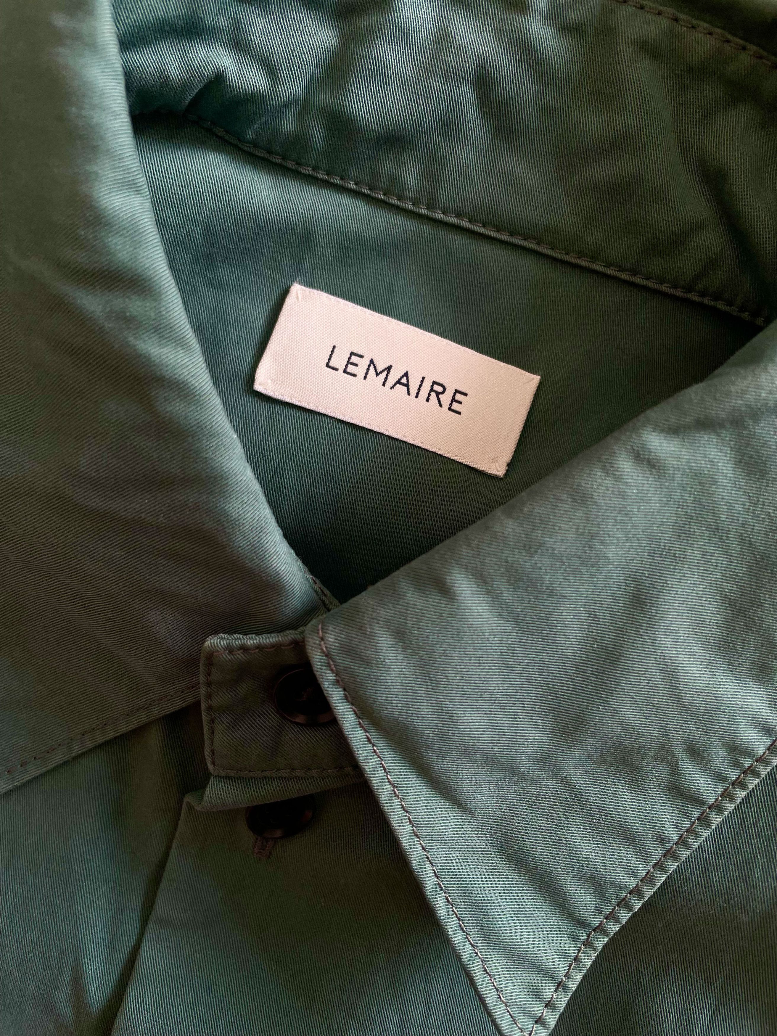 Lemaire Long Military Shirt Size US S / EU 44-46 / 1 - 5 Thumbnail
