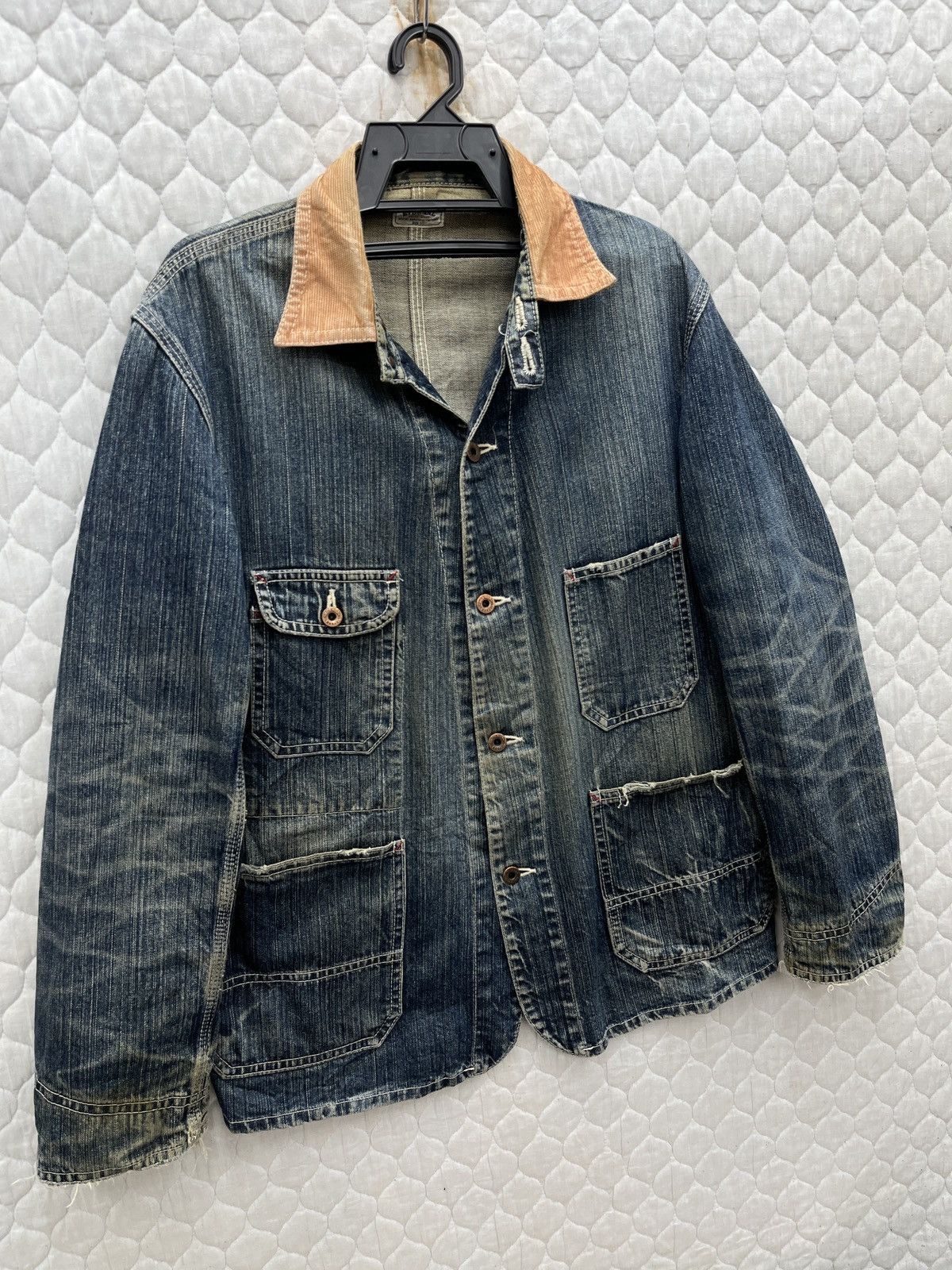 Eternal 🔥🔥🔥ARCHIVE VTG ETERNAL DENIM CHORE JACKET Size US M / EU 48-50 / 2 - 2 Thumbnail