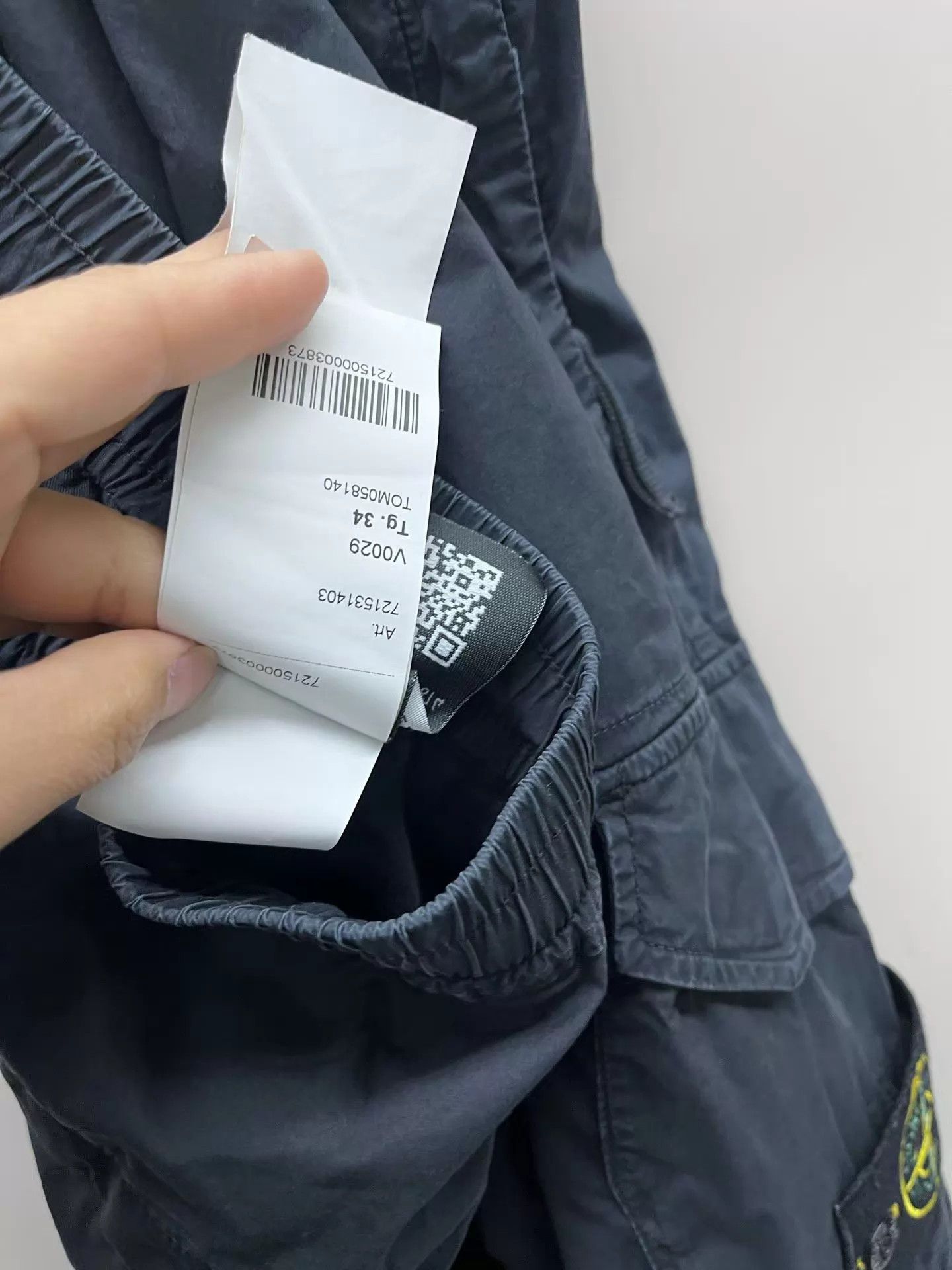 Stone Island Stone Island Washed Double Pocket Cargo Pants 34 Size US 34 / EU 50 - 8 Thumbnail