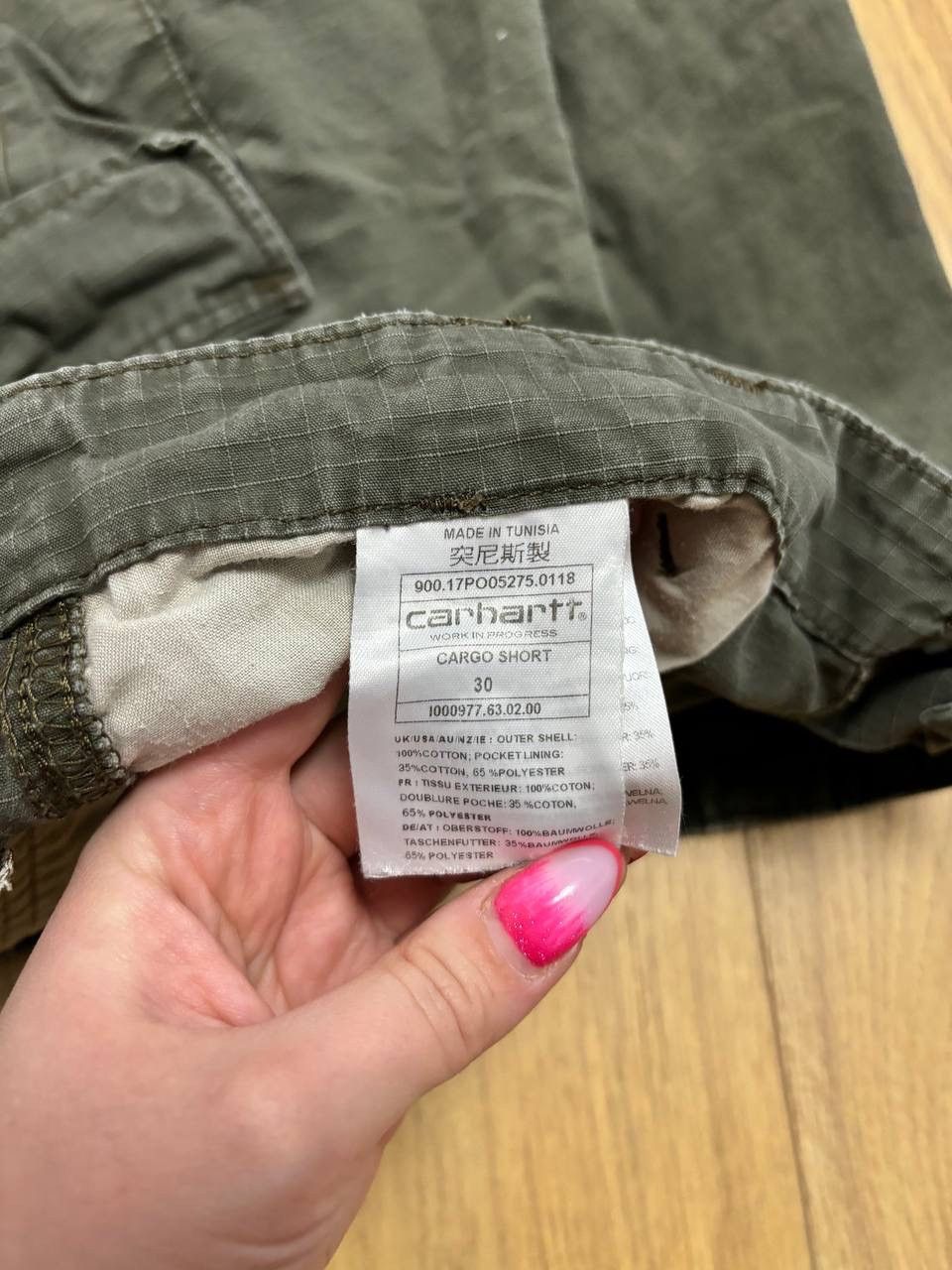 Carhartt × Vintage Carhartt vintage distressed cargo shorts Size US 32 / EU 48 - 8 Thumbnail