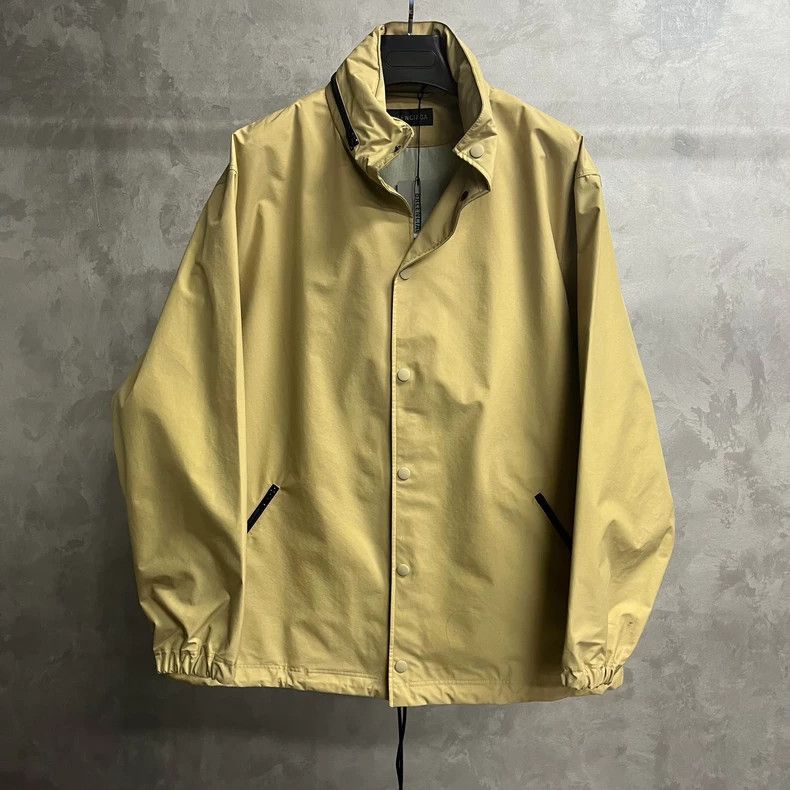 Balenciaga Balenciaga size 38 Beige hooded logo monogram print long s Size XS / US 0-2 / IT 36-38 - 1 Thumbnail