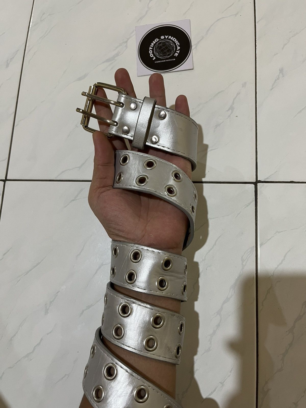 Japanese Brand 🔥 Studded Belt With Two Prong Size ONE SIZE - 2 Thumbnail