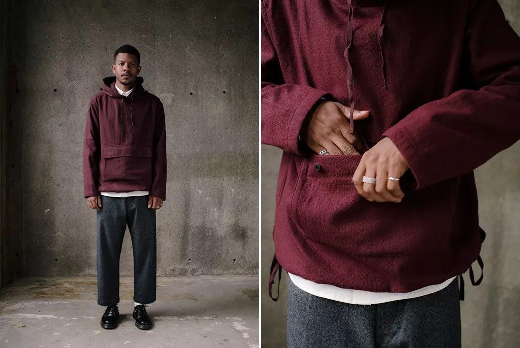 Evan Kinori Evan Kinori Anorak - Brushed Cotton Wool Size US S / EU 44-46 / 1 - 5 Thumbnail