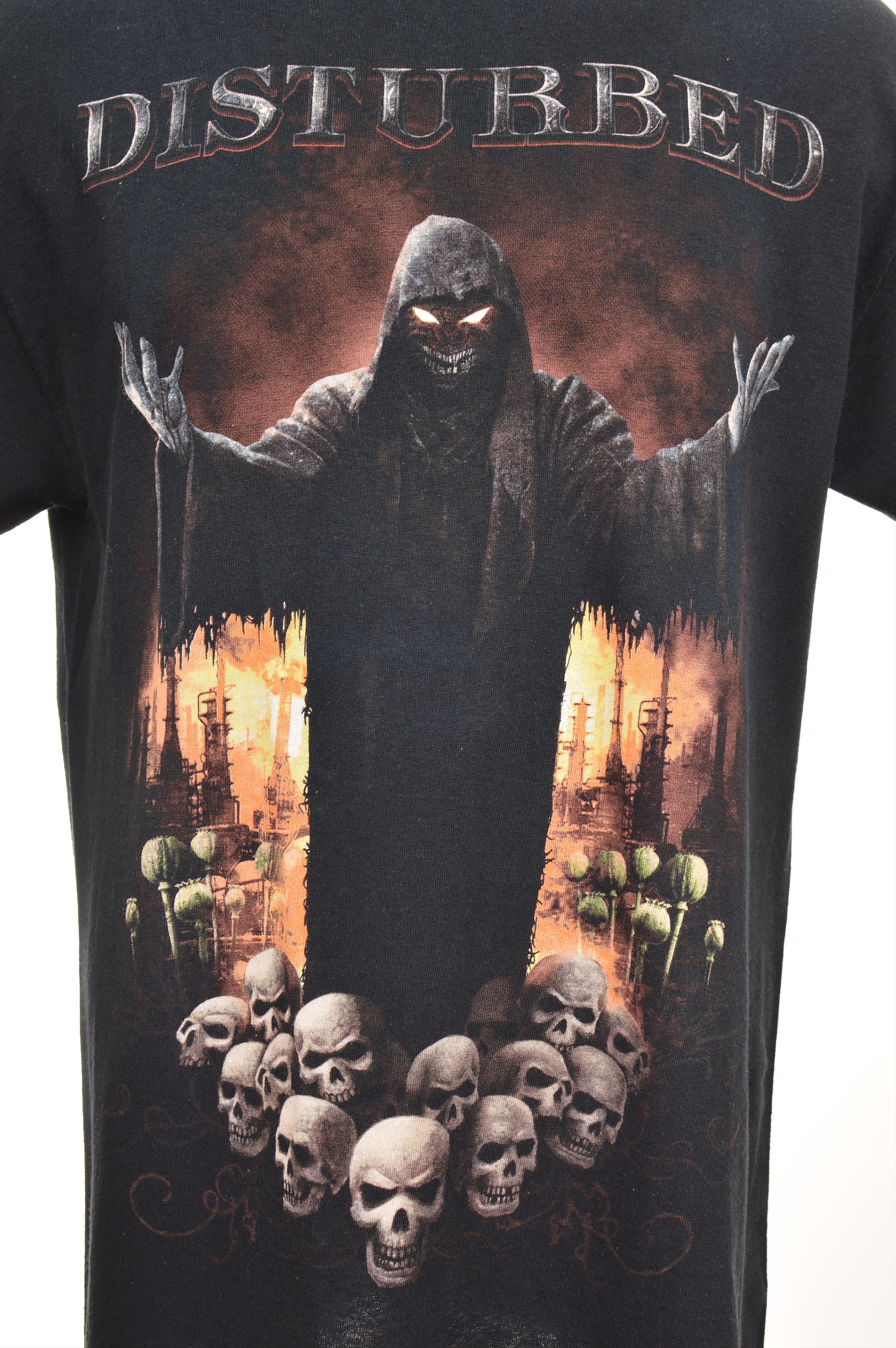 Vintage Gildan Disturbed The Guy Vintage Rock Metal T-Shirt Size US M / EU 48-50 / 2 - 2 Thumbnail