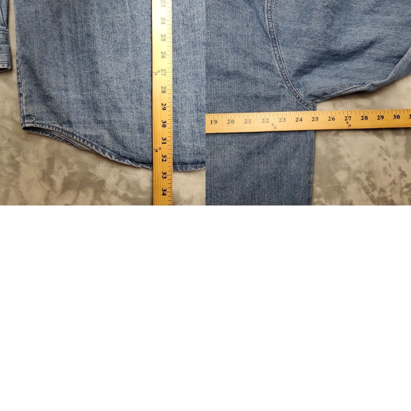 Hard Rock Cafe VINTAGE Hard Rock Cafe Shirt Mens XL Blue Denim Kuala Lumpur 90s Y2K Classic Size US XL / EU 56 / 4 - 8 Thumbnail