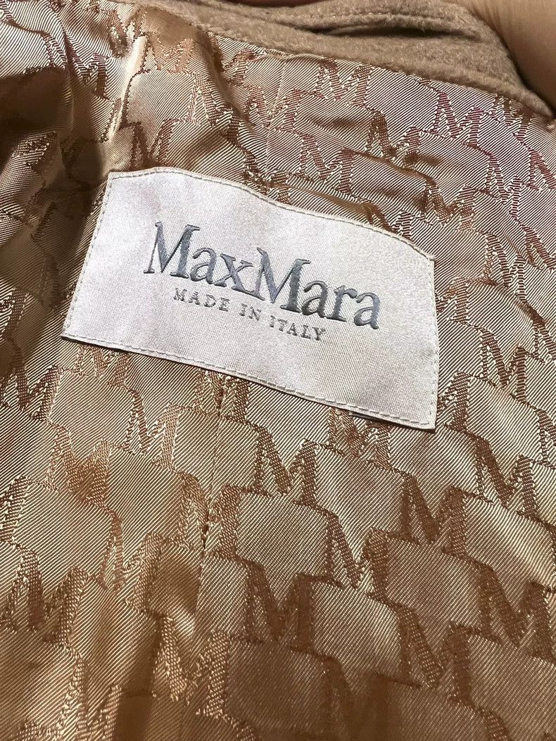 Max Mara Max Mara Classic Camel Coat Size L / US 10 / IT 46 - 4 Thumbnail