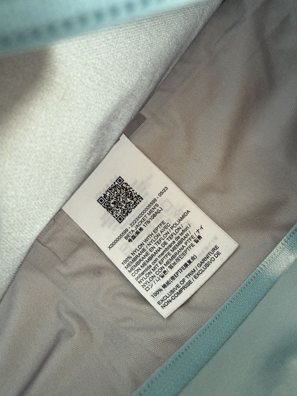 Arc'teryx Arc’teryx Beta Jacket Solace Blue 2023 Size US L / EU 52-54 / 3 - 4 Thumbnail