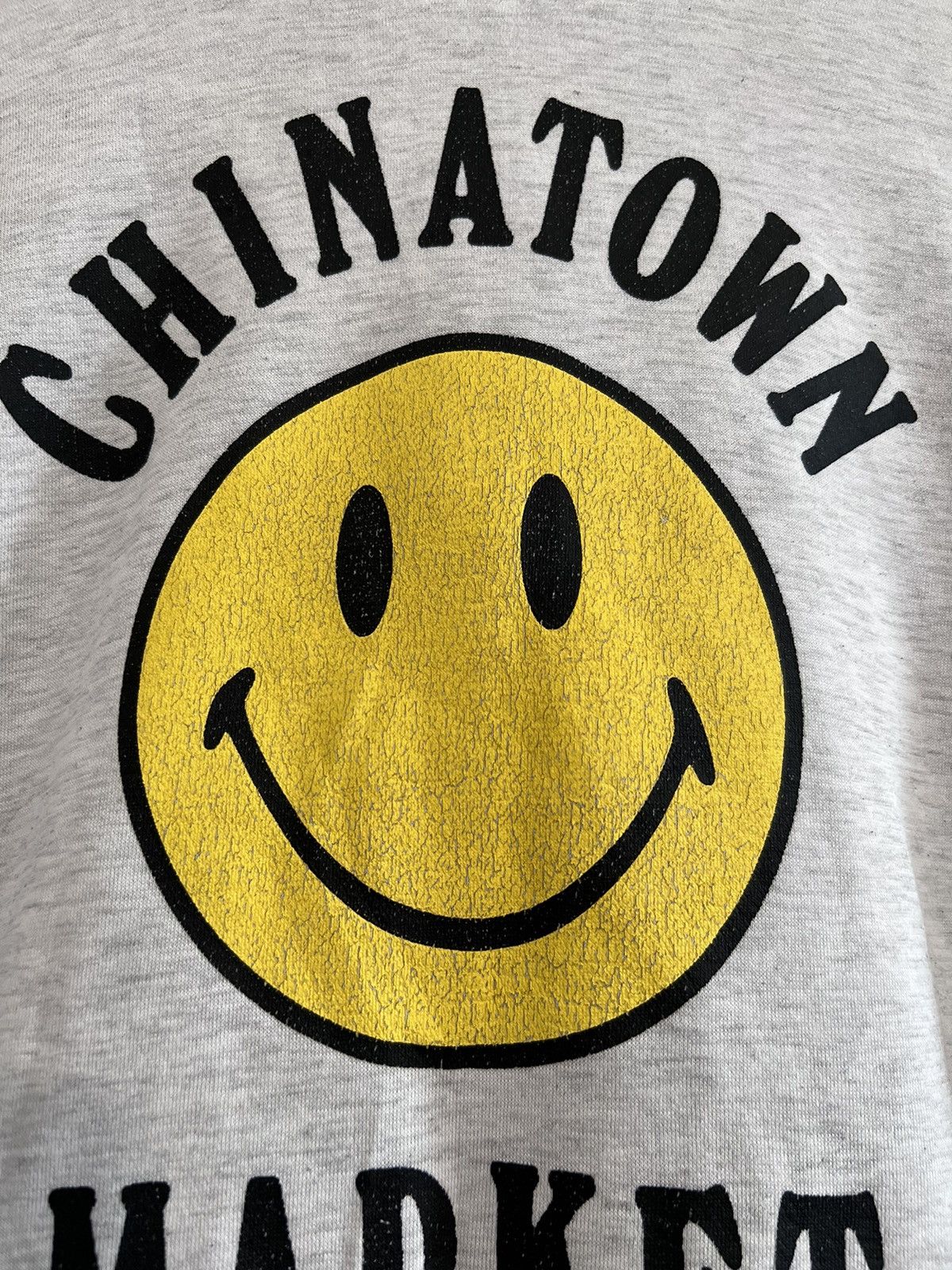 Market Chinatown Market Smiley Records Studio Hoodie Large Hype Size US L / EU 52-54 / 3 - 3 Thumbnail