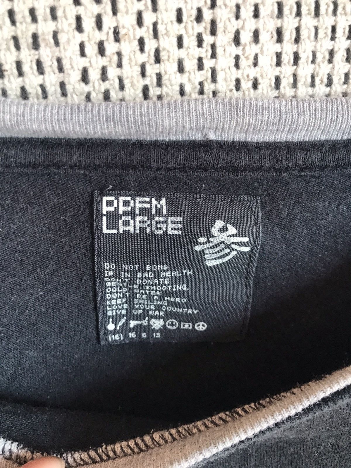 Japanese Brand × PPFM × Seditionaries ‼️PPFM LONGSLEEVE THE HORSE LAUGH FUCKOFF‼️ Size US M / EU 48-50 / 2 - 3 Thumbnail
