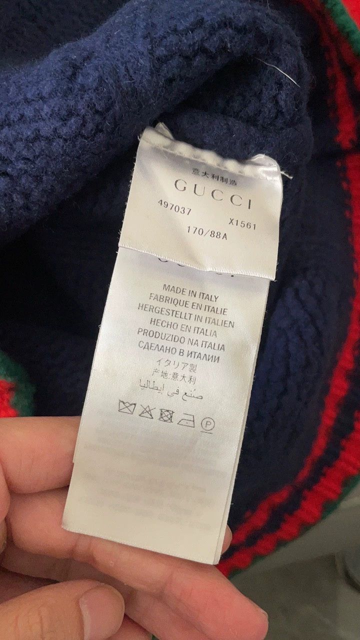 Gucci Gucci Blue, red and green cardigan jacket 2502-Nextarrow Size US XS / EU 42 / 0 - 7 Thumbnail