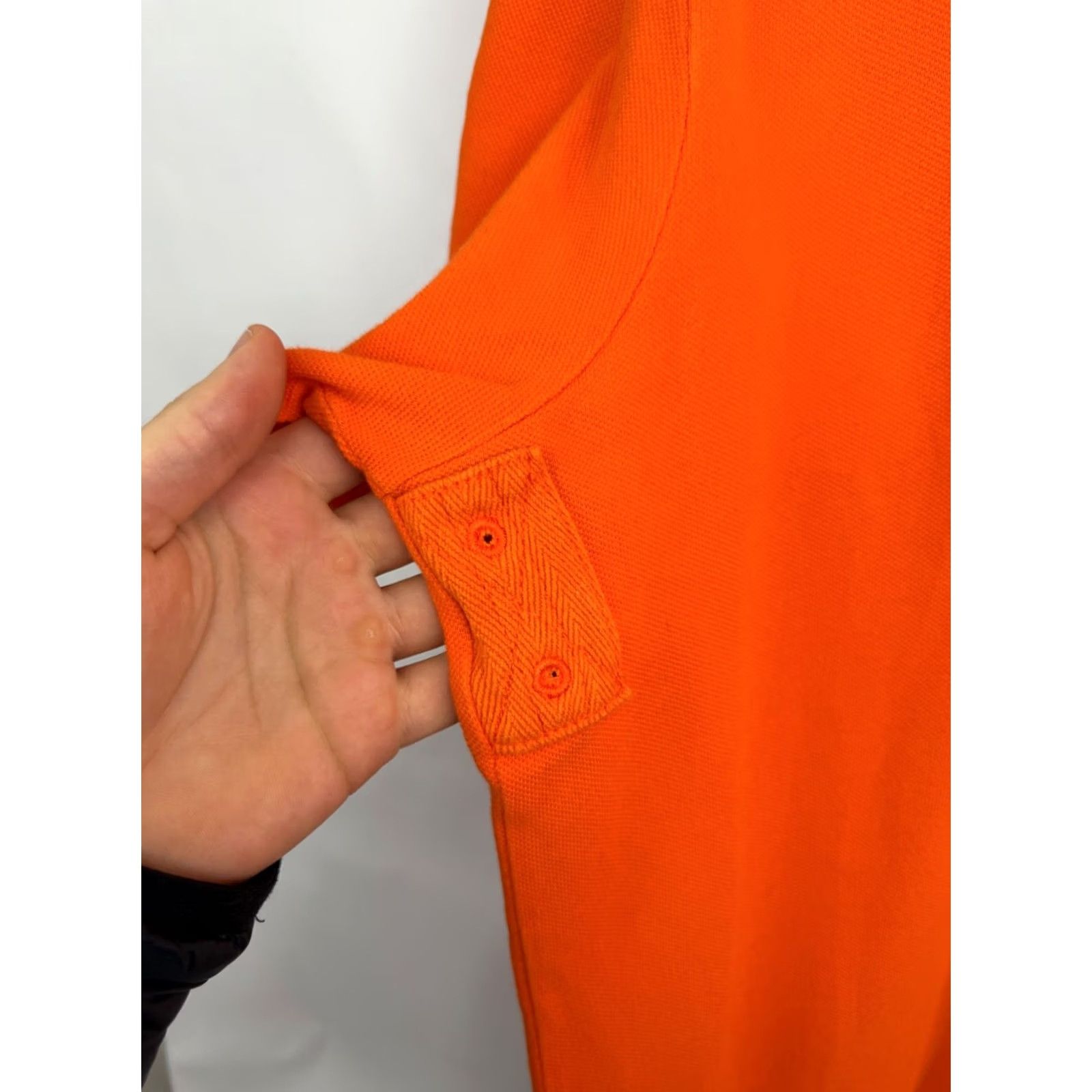 Ralph Lauren VINTAGE Polo Ralph Lauren Polo Shirt Orange L New York 90s Y2K Mens Size US L / EU 52-54 / 3 - 7 Thumbnail