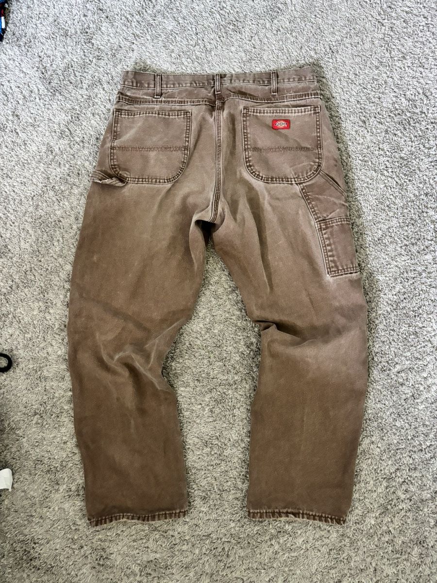 Dickies Vintage 70s dickies brown pants! Grail Size US 34 / EU 50 - 2 Thumbnail