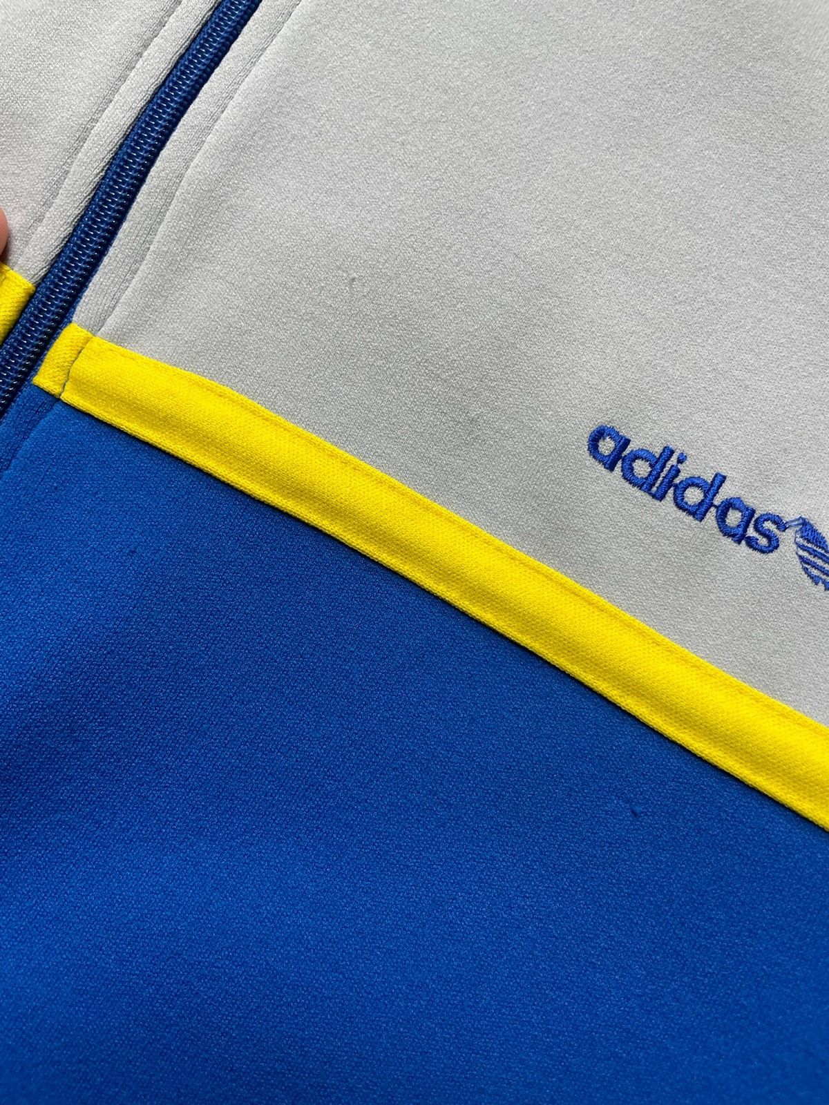 Adidas × Vintage Vintage retro adidas striped jacket Korea very rare size XL Size US XL / EU 56 / 4 - 6 Thumbnail