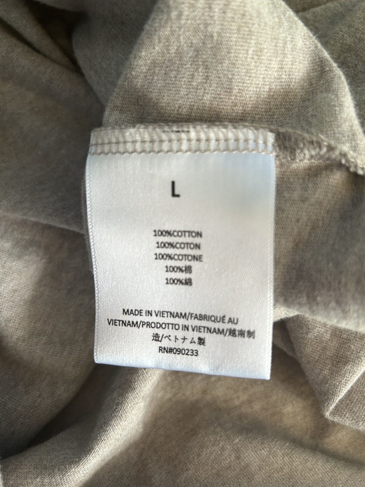 Fear of God Fog essentials tshirt fear of god Jerry Lorenzo Size US L / EU 52-54 / 3 - 4 Thumbnail