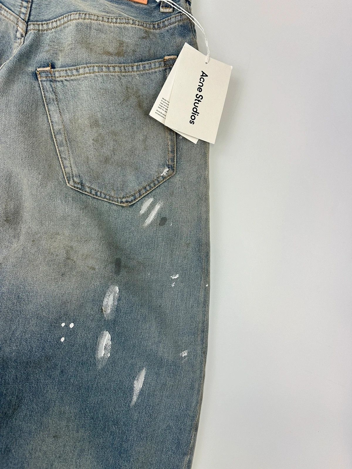 Acne Studios Acne Studio Traflgar Paint Stains Baggy Jeans 2023FN Size 26" / US 2 / IT 38 - 12 Thumbnail