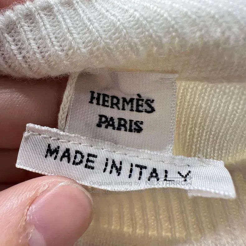 Hermes Hermes Pure wool knit short sleeve Size XS / US 0-2 / IT 36-38 - 3 Thumbnail
