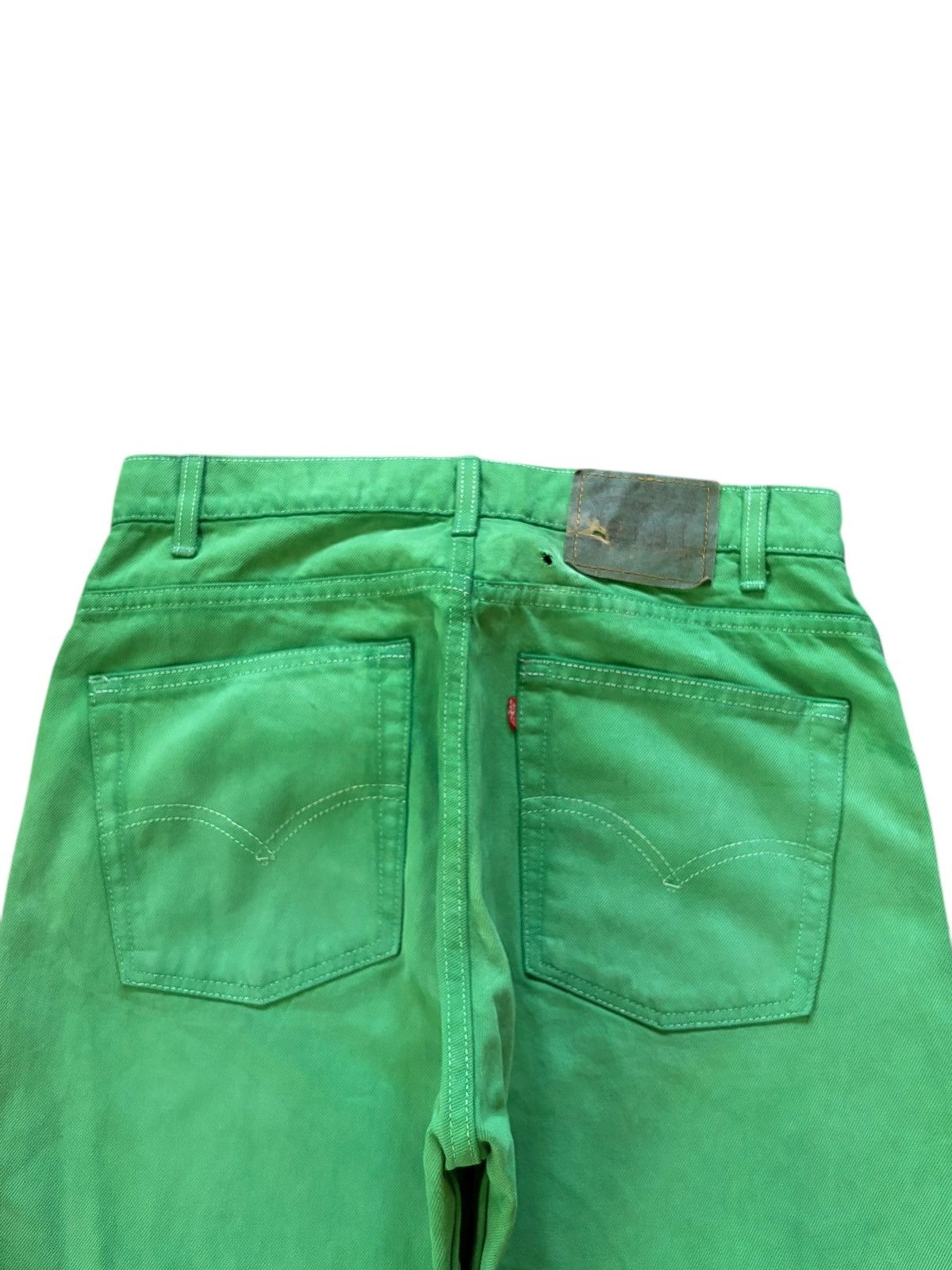 Levi's Vintage 90s Levis 531 Green Wash Baggy Jeans Size US 31 - 4 Thumbnail