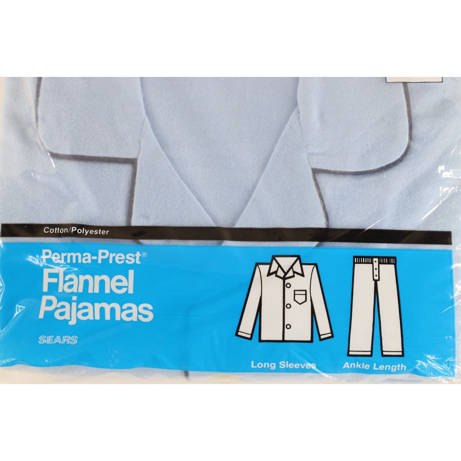 Vintage Deadstock Vintage 70s 80s Streetwear 2 Piece Flannel Pajamas Size US M / EU 48-50 / 2 - 3 Thumbnail
