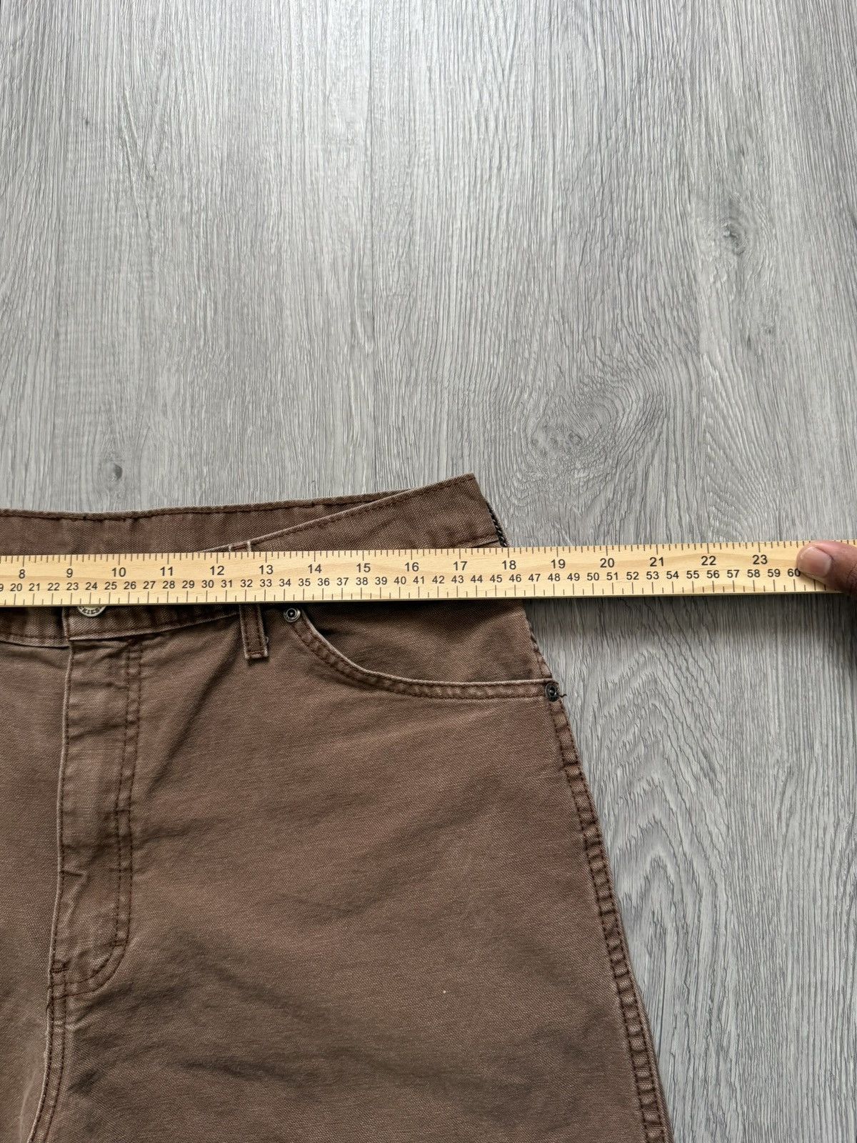 Dickies Vintage Y2K Dickies Brown Carpenter Shorts - Size 36 Size US 36 / EU 52 - 4 Thumbnail