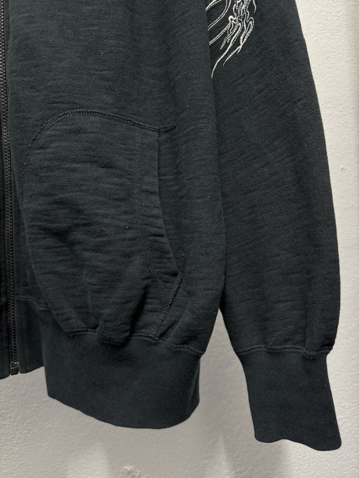 Japanese Brand Karakuri Embroidery Motif Dragon zip up Sweater Size US XL / EU 56 / 4 - 6 Thumbnail