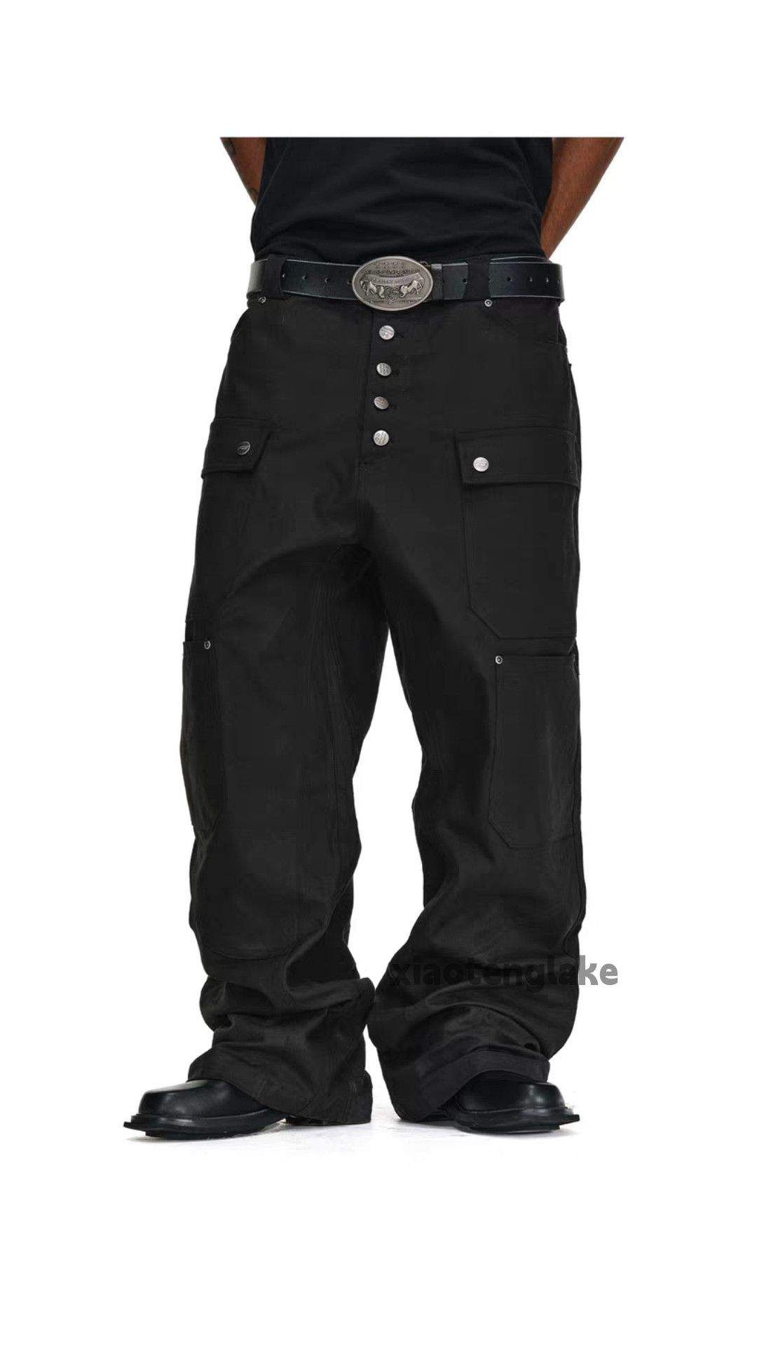 Vintage Unisex outdoor utility punk yuppie grunge cargo pants Size US 32 / EU 48 - 3 Thumbnail