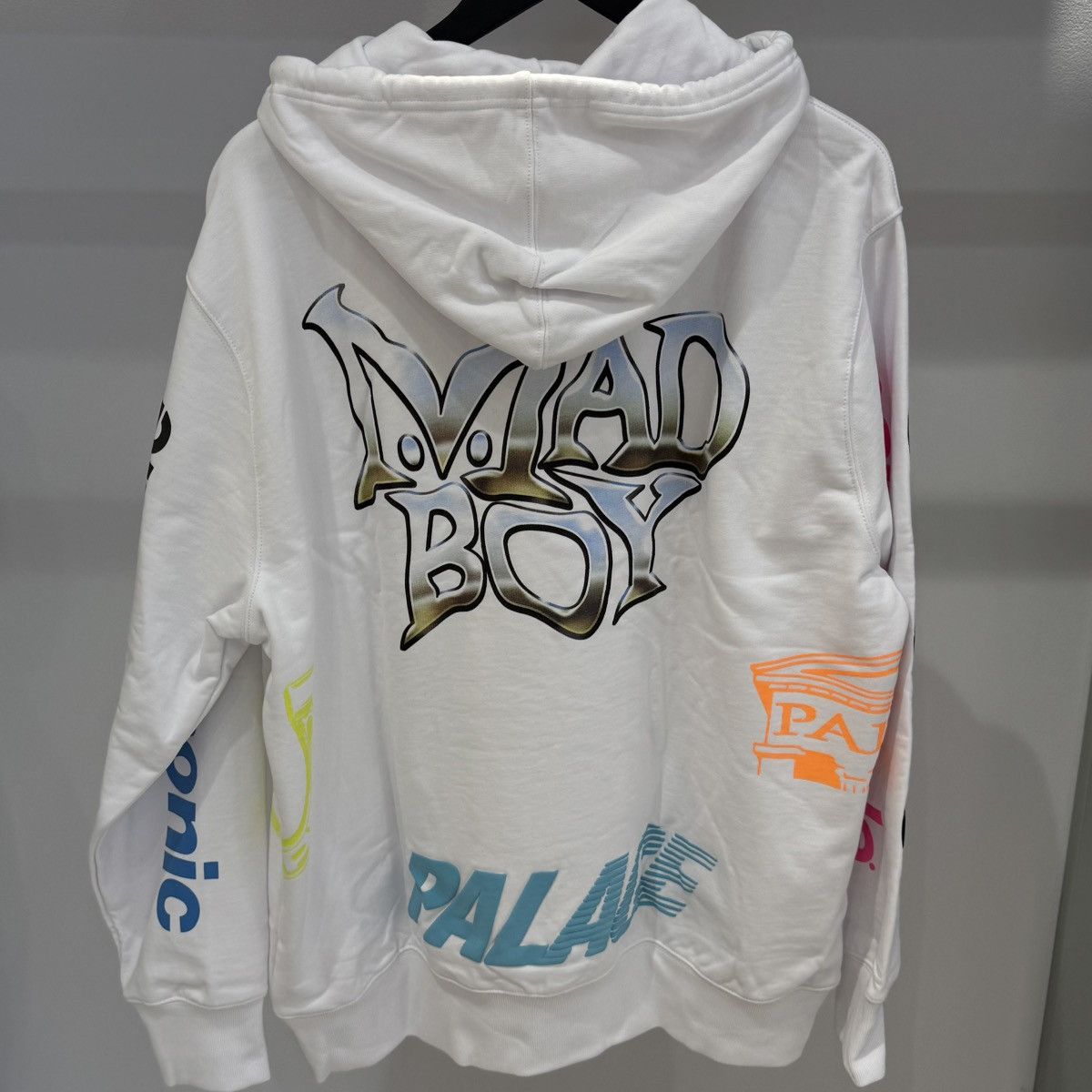 Palace Palace x Cannondale Mad Boy Hoodie White Size US XL / EU 56 / 4 - 2 Thumbnail