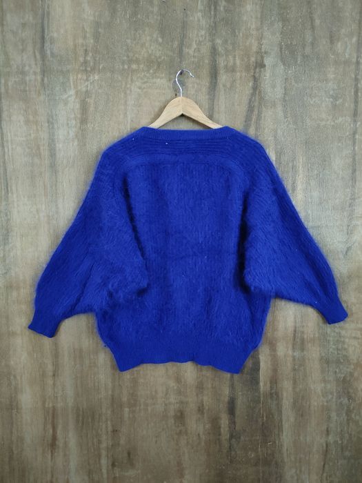 Vintage Sunlose cardigan mohair fur shag shaggy knitwear #46-992DLAL Size L / US 10 / IT 46 - 12 Thumbnail