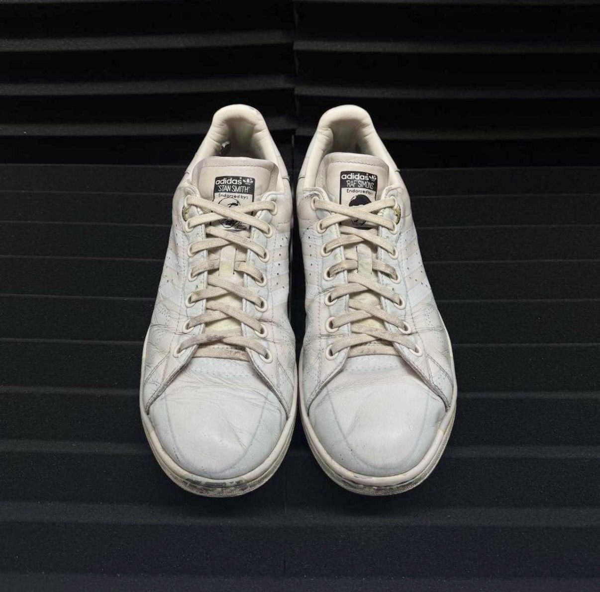 Adidas × Raf Simons AW 2020 Peachtree Trompé L’oeil Stan Smith Size US 10.5 / EU 43-44 - 5 Thumbnail