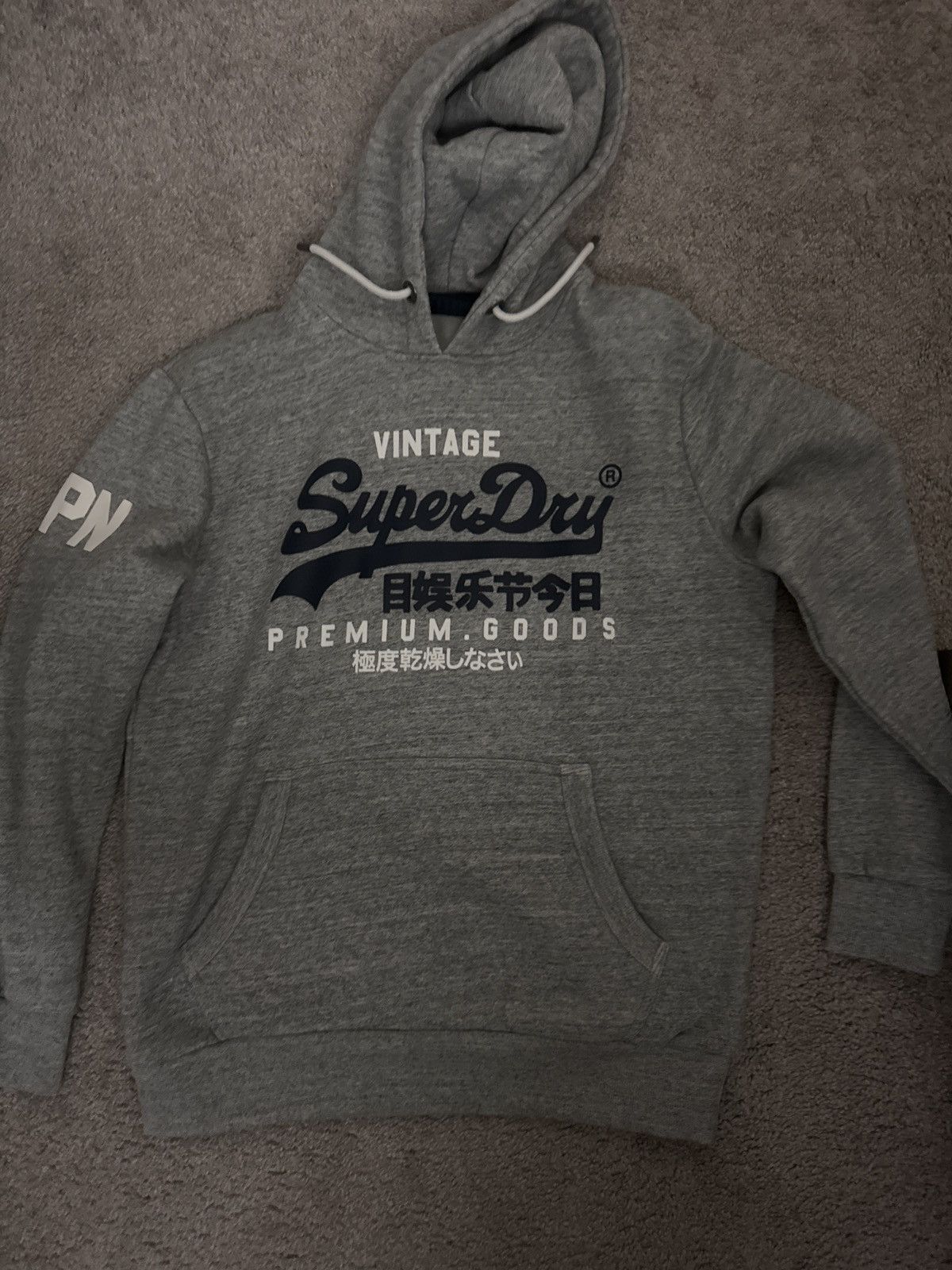 Superdry Vintage Superdry Grey Hoodie Size US M / EU 48-50 / 2 - 3 Thumbnail